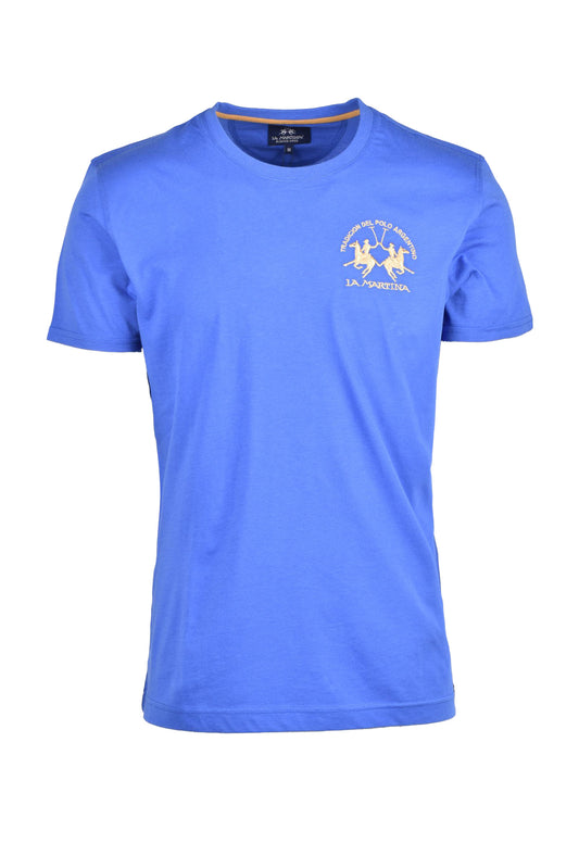 LA MARTINA* t-shirt cornflower blue (264620-1043) Men