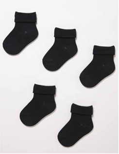 Zippy P5 Folded Socks Whit Dark Blue12 (31027426184) Kids