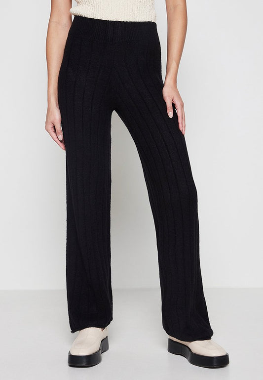 Pieces PANTS FEM KNIT PC73/PL24/EA3 Black (ZZO1T1Q09-Q00) Women