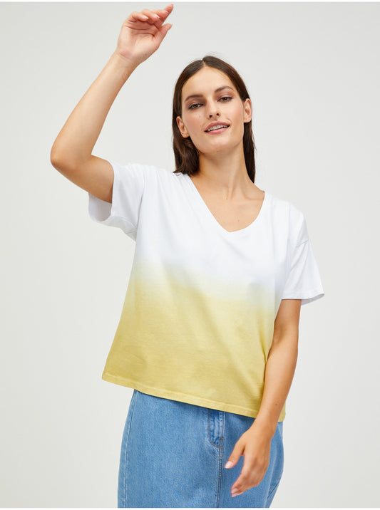 Abba T-shirt, Yellow, Women