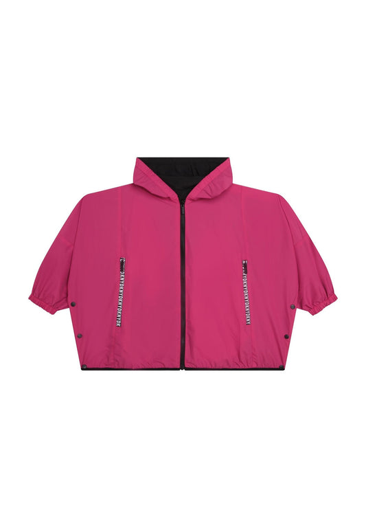 Dkny Coupe-vent à capuche pink (DK123L01A-J11) Kids