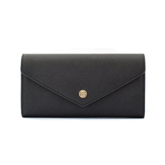 Michael Kors Wallet Black (35F3GTVE7LBLA) Women