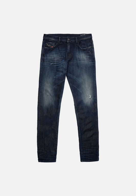 Diesel D Strukt Jogg Jeans 09B50 Dark-Blue Denim (DI122G0TN-K11) Men