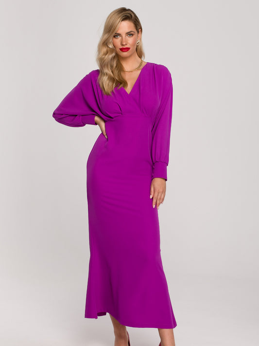 Makover Dress (DRESS_K143_LAVENDER) Women