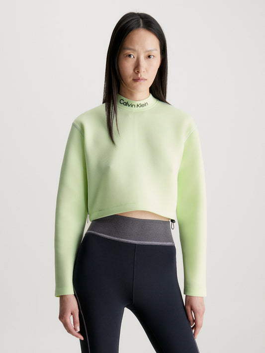 Calvin Klein Women hoodless sweatshirts (00GWF3W326-FUO)