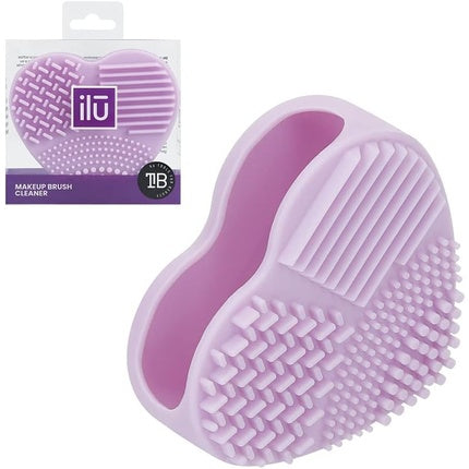 Ilu Makeup Brush Cleaner Silicone Cosmetic Brush Cleaning - Purple