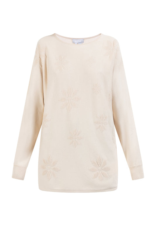 usha Knit Jumper sivene Beige (1US21I0N1-B11) Women
