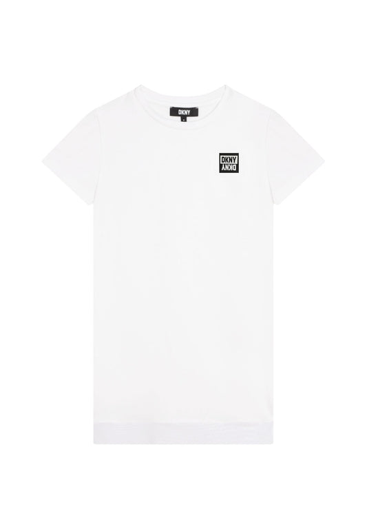 Dkny SHORT SLEEVED DRESS white (DK123F02U-A11) Kids