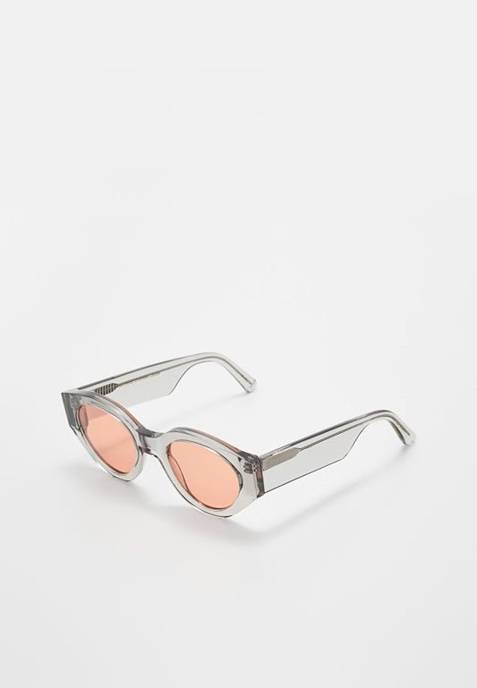 Polly Grey - orange solid lens Unisex