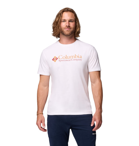 Columbia CSC Basic Logo Tee White, CSC Retro Logo (1680053114) Men