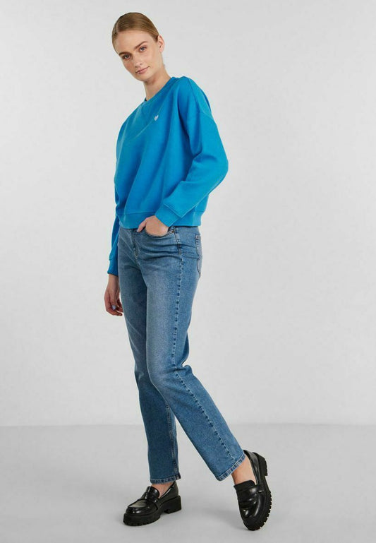 Pieces SWEATSHIRT Light Blue (ZZO1D5311-K11) Women