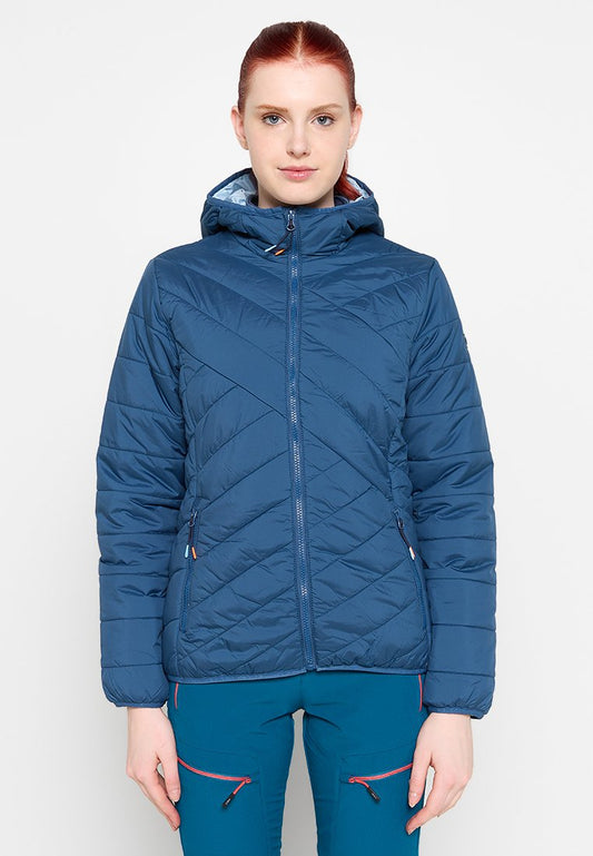 CMP WOMAN JACKET FIX HOOD Blue (ZZO2KG739-K00) Women