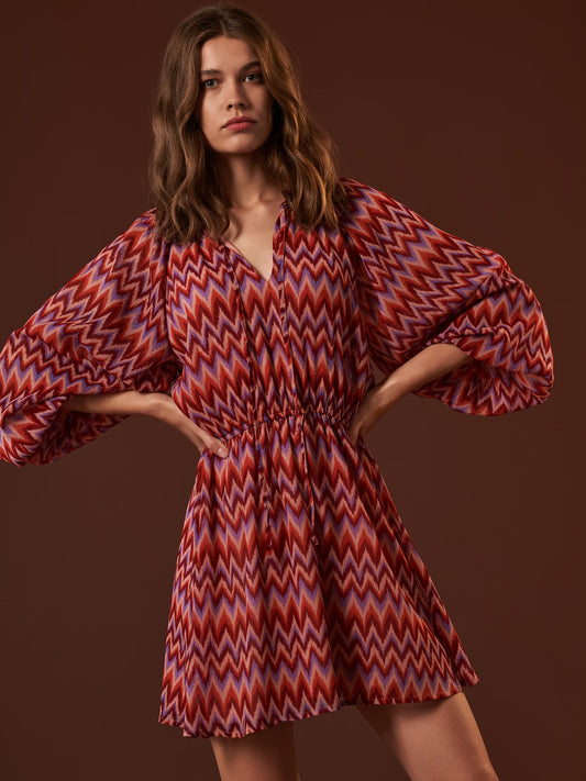 Sinsay Dress (3859B-MLC_RED) Women