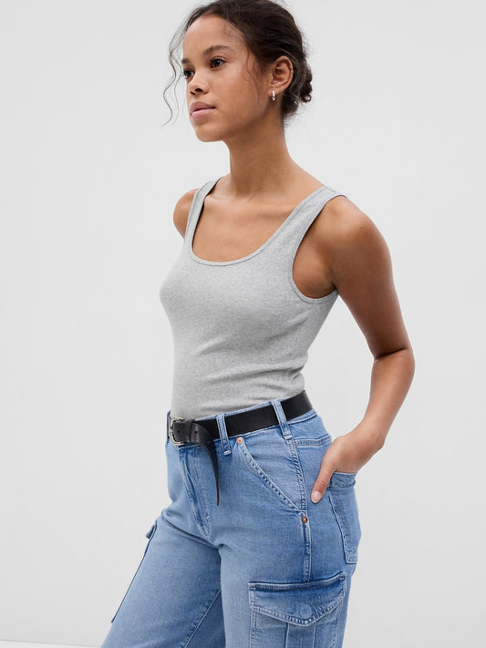 GAP Women tank tops (540670-01_Gray)