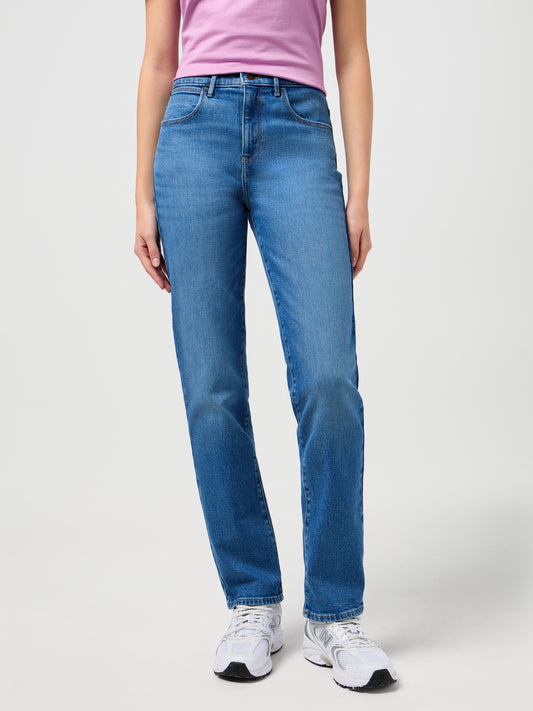 Wrangler Jeans (112351740_BLUE) Women