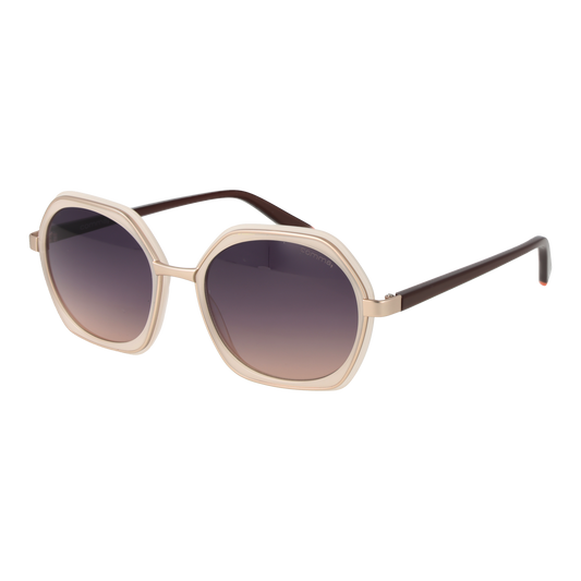 Comma Round Sunglasses Beige (25009430) Women