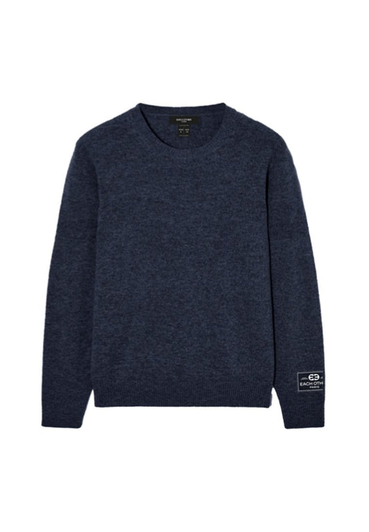Each x Other CREW NECK SWEATER with labelling detail (ZZO2L7708-K00) Women