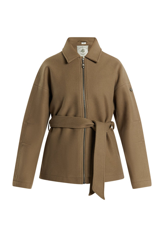 DreiMaster Transitional Jacket in Wool-Look incus Grey (4DR21U0M1-C11) Women