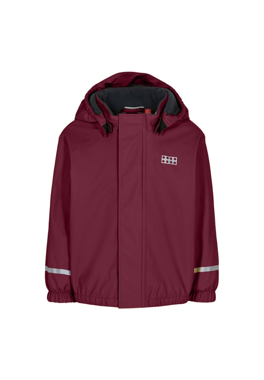LEGO® kidswear Wear LWJUNIN 707 Rain Jacket Rot Kinder Red (L4526L010-G11) Kids