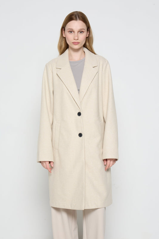 Vero Moda VMVINCEMARIA COAT GA ZLO Beige (ZZO2WSH19-B00) Women