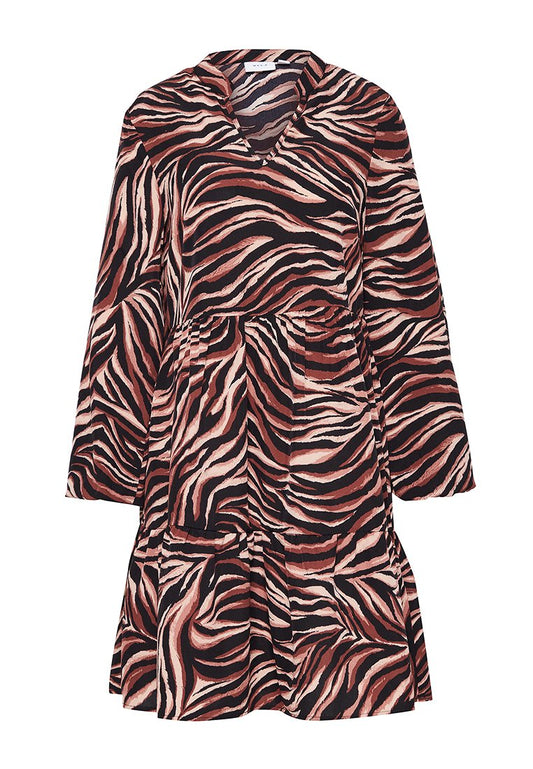 VILA DRESS FEM WOV PL100 Brown (ZZO1D5G22-O00) Women