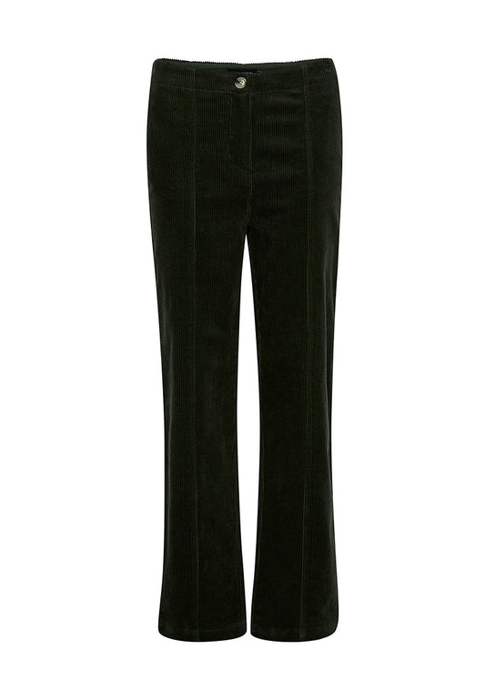 Soaked in Luxury SLThori Pants Dark Green (ZZO2Y8U10-M00) Women