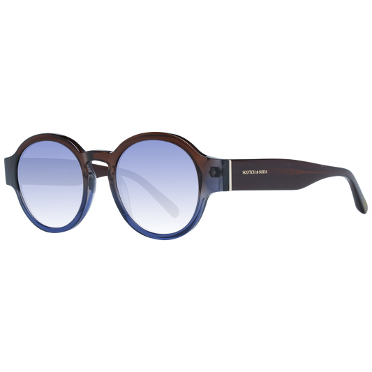 Scotch & Soda Round Sunglasses Brown (20230629) Men