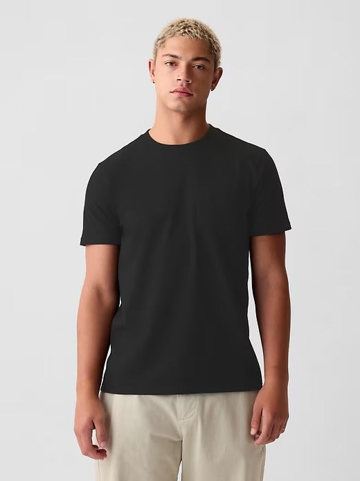 GAP Men T-shirts (878111-20_Black)