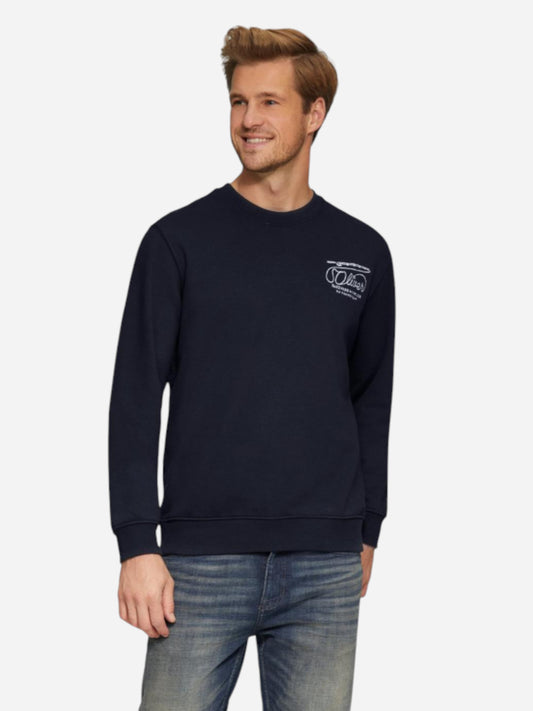 s.Oliver Men hoodless sweatshirts (10.3.11.14.140.2153489-59D1)