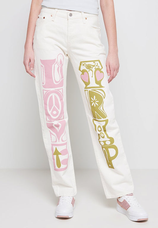 Levi's® 501® '90S Off-White (LE221N0ID-K14) Women