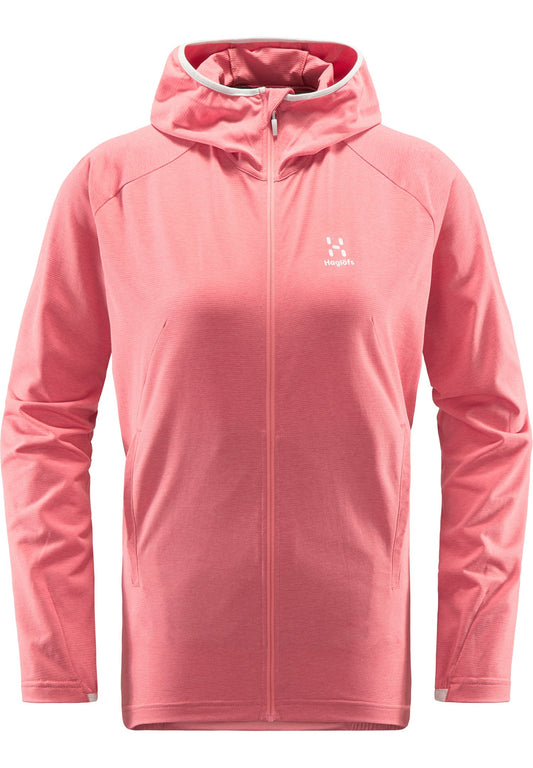Haglöfs Fleece Jacket Mirre Mid Hood Pink (H2741G014-J11) Women