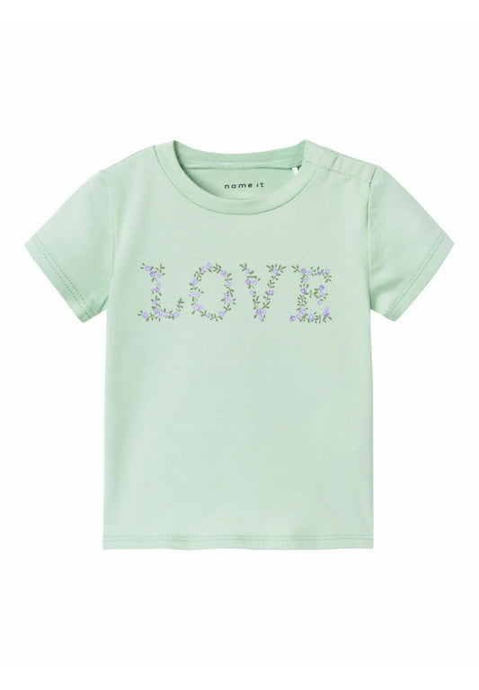 Name it T-Shirt Regular Fit mottled green (NA823G3GO-M11) Kids