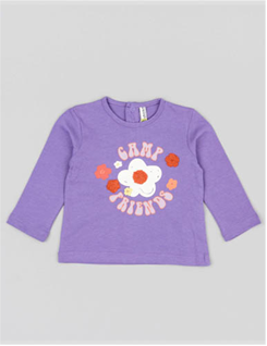 Losan Ls Tshirt Jersey Dark Lilac (51005570011) Kids