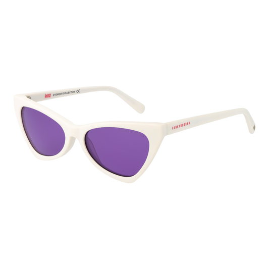 Funky Buddha Cat Eye Sunglasses White (25002902) Women