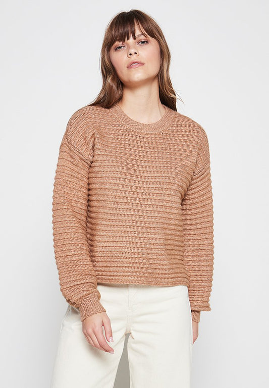 VILA VISINONA BALLON SLEEVE KNIT TOP/KA/SU (ZZO1TKR09) Women