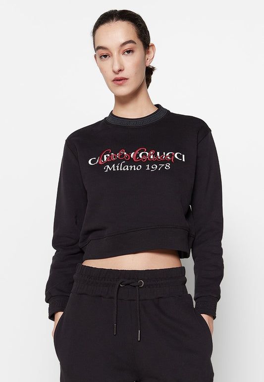 Carlo Colucci Sweatshirt Black (ZZO2KT408-Q00) Women
