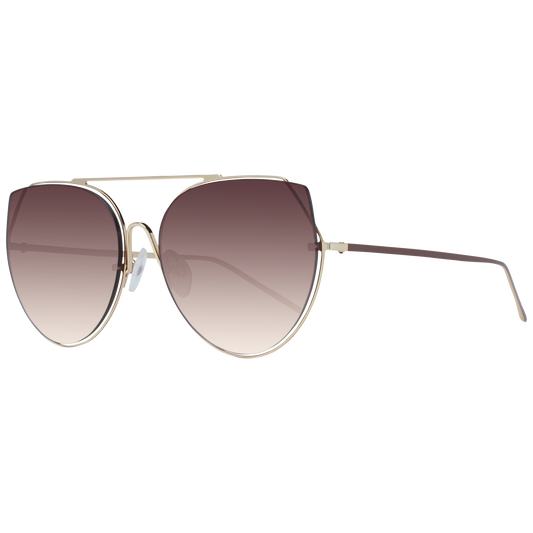 Ana Hickmann Aviator Sunglasses Gold (20240987) Women