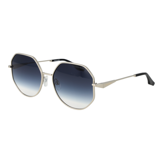 Trussardi Rectangle Sunglasses Silver (25005762) Unisex