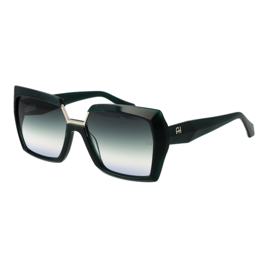 Ana Hickmann Square Sunglasses Green (26000732) Women