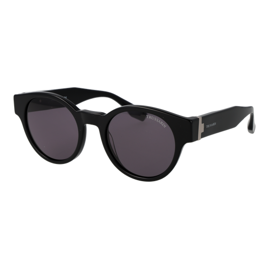 Trussardi Round Sunglasses Black (26002401) Men