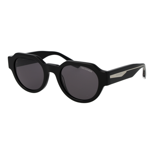 Trussardi Panto Sunglasses Black (26002426) Unisex