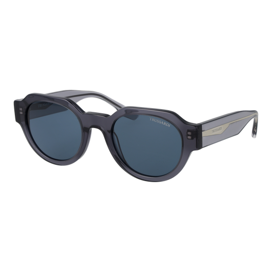 Trussardi Panto Sunglasses Grey (26002429) Unisex