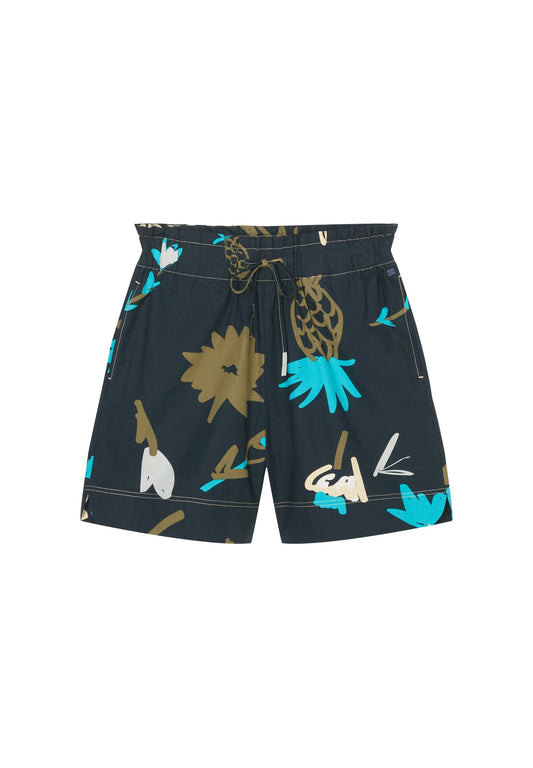 Marc O'Polo DENIM Popeline-Shorts aus reiner Bio-Baumwolle (OP521S01K-K11) Women