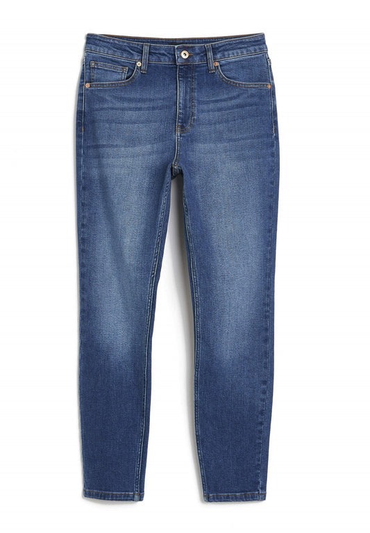 River Island mid rise straight jeans Blue Denim (RI921N0L6-K11) Women