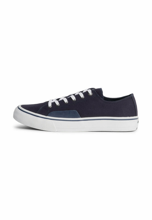 Tommy Jeans Essential Canvas Skate Trainers Blue (TOB12O07D-K11) Men