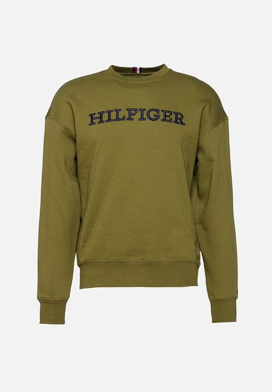 Tommy Hilfiger MONOTYPE EMBRO SWEAT, MS2 Green (ZZO2LE223-M00) Men