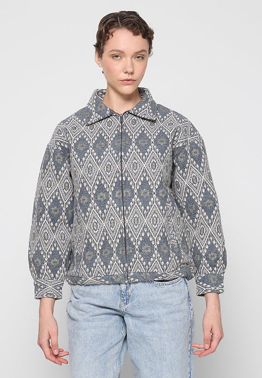 DreiMaster Jacket Blue-Grey (ZZO2QHJ42-K00) Women