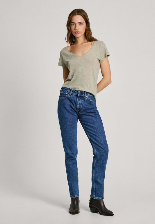 Pepe Jeans straight leg jeans STRAIGHT JEANS MW Women