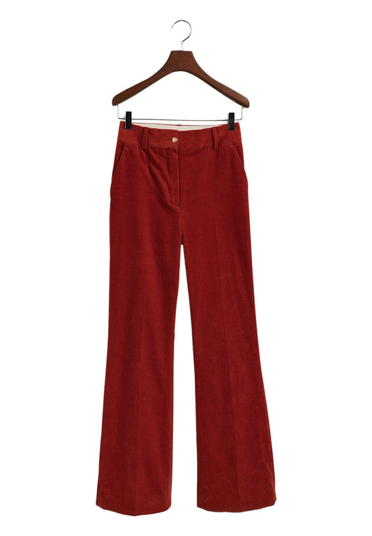 GANT D2. HW FLARE CORD PANTS Copper (GA321A02Z-G11) Women