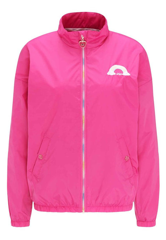 myMo Leichter Sommer Blouson with buntem Reißverschluss Pink (1MY21G03N-J12) Women